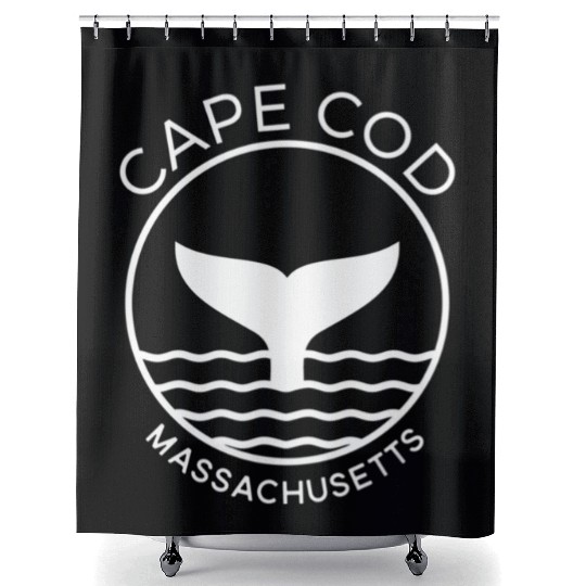 Cape Cod Whale Watch Shower Curtains