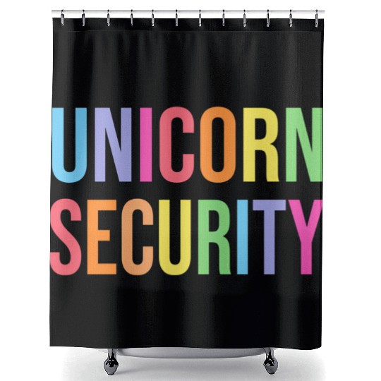 Uorn Security Dad Mom Daughter Shower Curtains