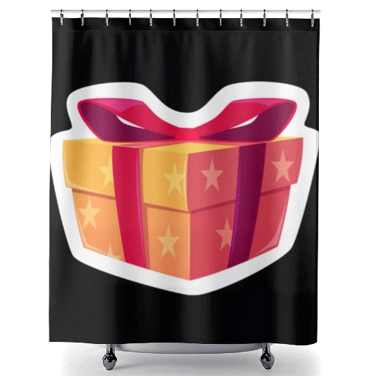 Christmas Surprise Shower Curtains
