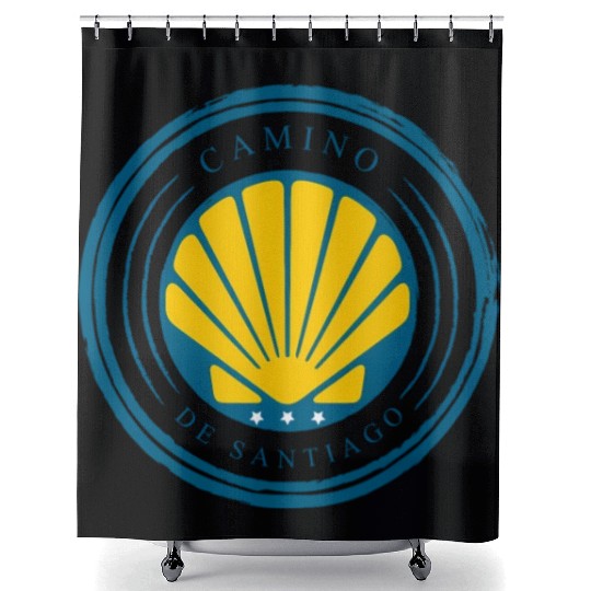 Camino De Santiago - Way Of St James Shower Curtains