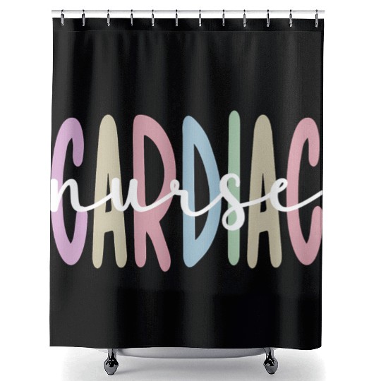 Best Cardiac Nurse Appreciation Cardiac Nursing Shower Curtains