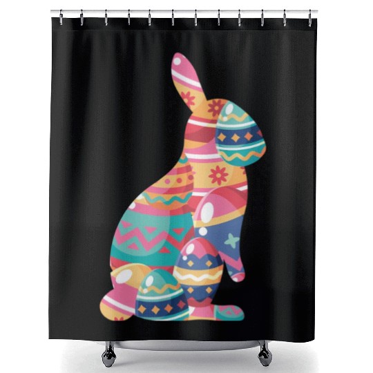 Happy Easter Shower Curtains