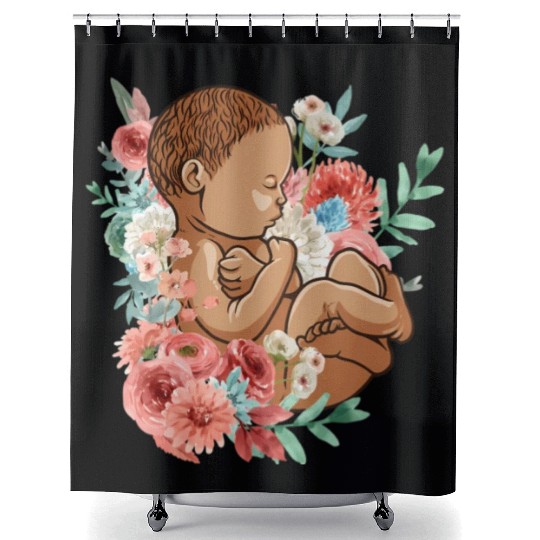 Midwife Thank You - Doula Midwifery Midwife Shower Curtains