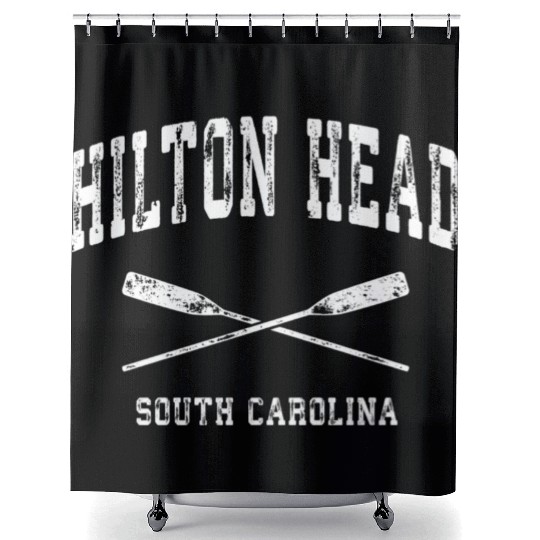 Hilton Head Island South Carolina Nautical Shower Curtains