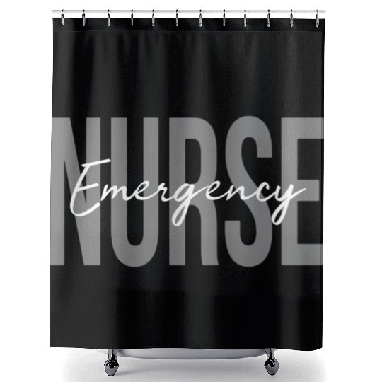 Er Nurse Emergency Room Nurse Registered Nurse Shower Curtains