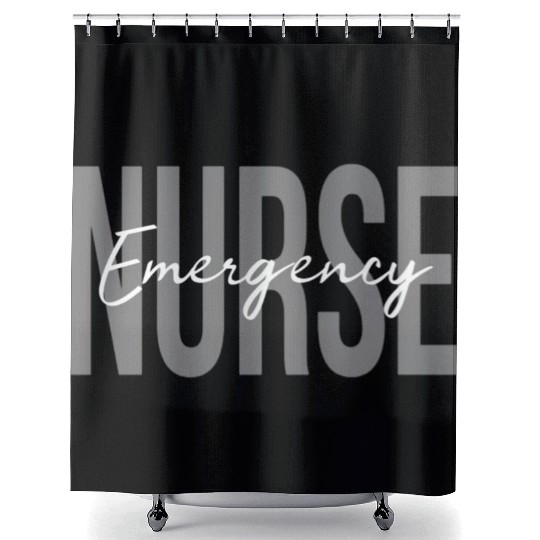 Er Nurse Emergency Room Nurse Registered Nurse Shower Curtains