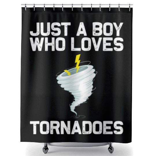 Tornado For Hurricane Weather Chaser Shower Curtains