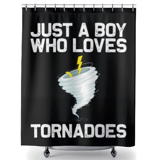 Tornado For Hurricane Weather Chaser Shower Curtains