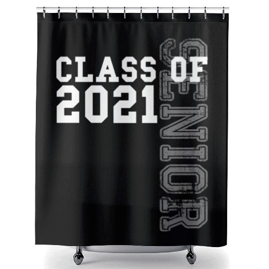 Senior Class Of 2021 Graduation 2021 Shower Curtains
