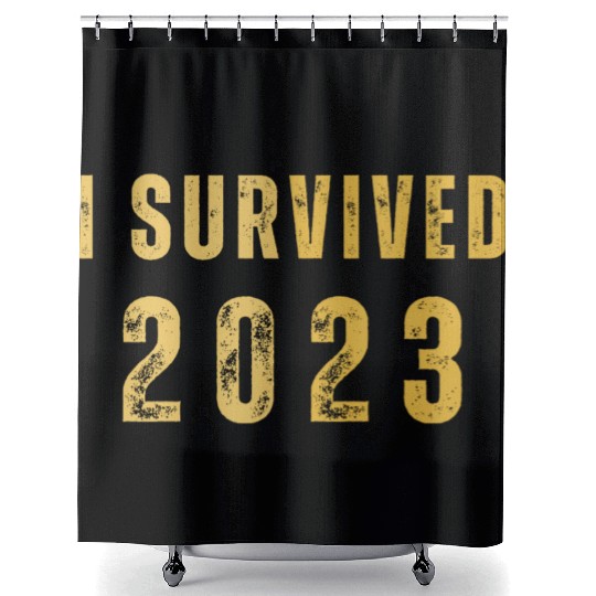 i survived 2023 Shower Curtains