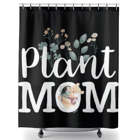 Plant Mom Shower Curtains