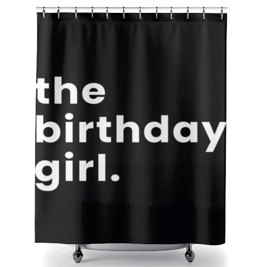 The - Happy Youth Shower Curtains