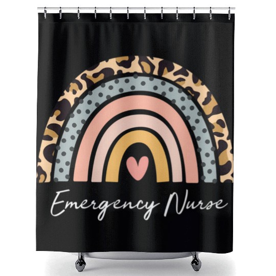 Er Nurse Emergency Room Nurse Registered Nurse Shower Curtains