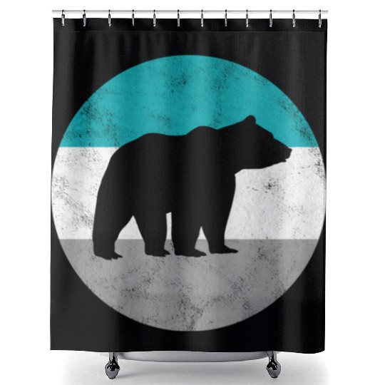 Grizzly Bear For Ns Shower Curtains