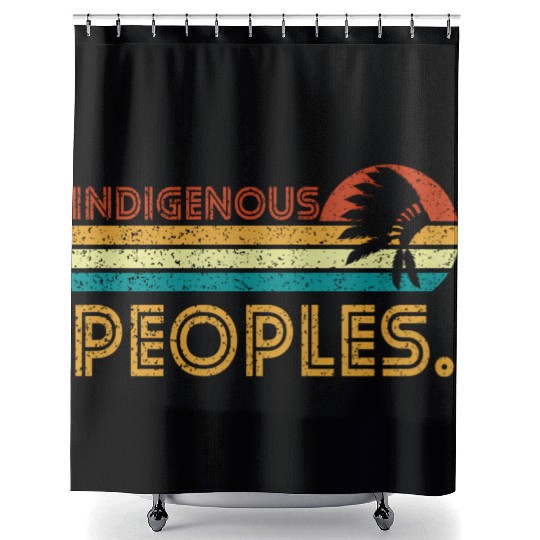 Indigenous Peoples Day Shower Curtains