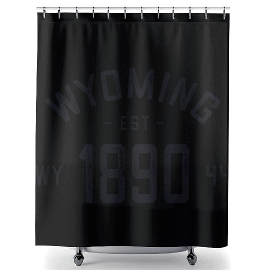 Wyoming Wyoming Wy Usa Shower Curtains