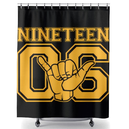 Mens Alpha African Fraternity Hand Sign 1906 Shower Curtains