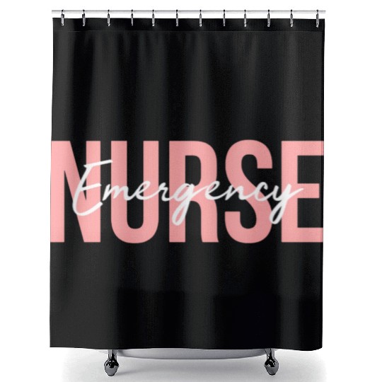 Er Nurse Emergency Room Nurse Registered Nurse Shower Curtains