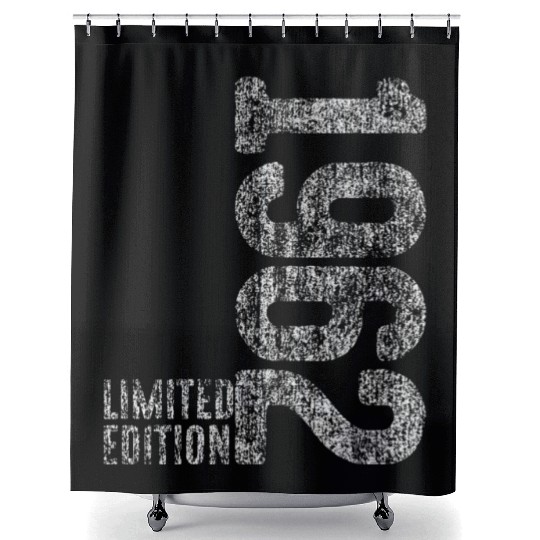 60Th Ladies Mens 60 Years 1962 Shower Curtains