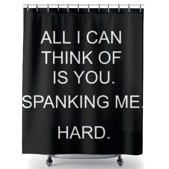 Bdsm Abdl Kinkster Spank Me Daddy Submissive Kink Shower Curtains