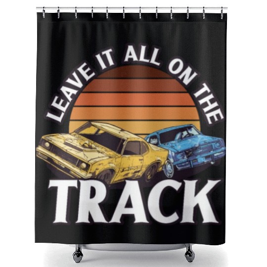 Demo Derby Demolition Derby Demolition Derby Lover Shower Curtains