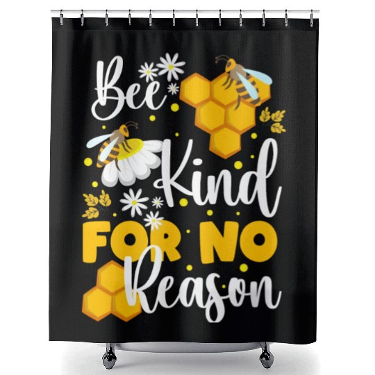 Honey Honey Bee Nature Wasp Shower Curtains