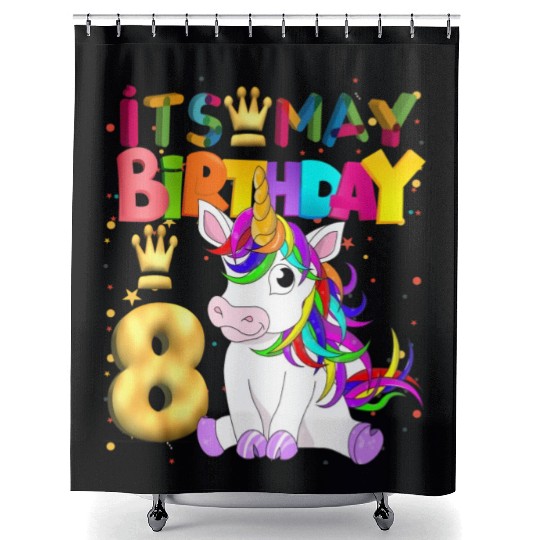 Uorn Party Animal 8Th Uorn Shower Curtains