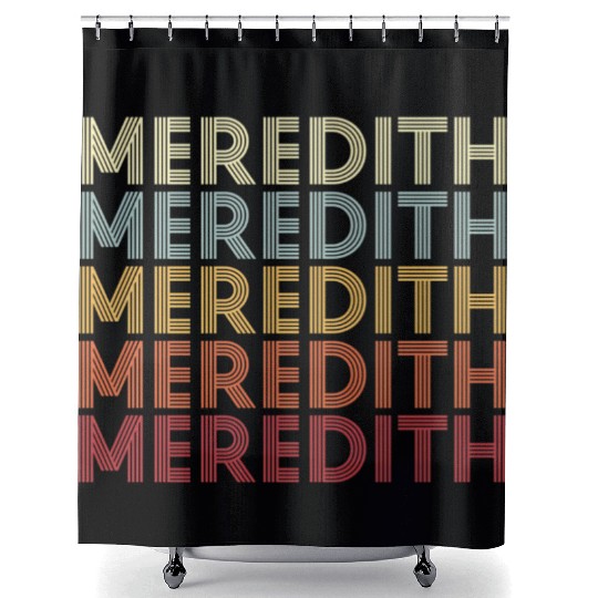 Meredith New Hampshire Meredith Nh Text Shower Curtains