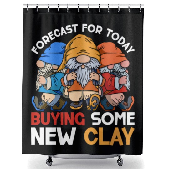 Garden Gnome Shower Curtains