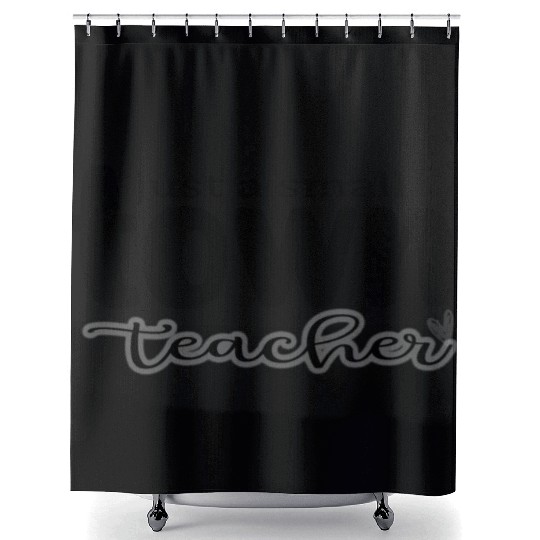 just a Small Town Teacher Shower Curtains