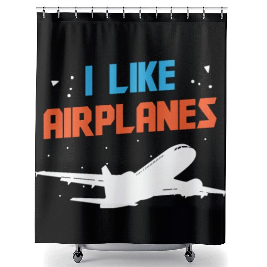 Aerospace engineer like airplanes rocket scientist Shower Curtains
