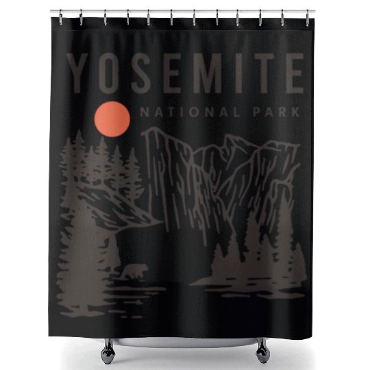 Yosemite National Park Shower Curtains