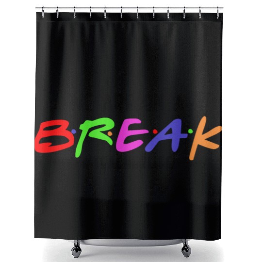 teacher Life gift Shower Curtains