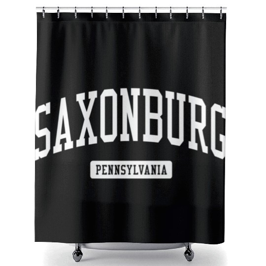 Saxonburg Pennsylvania Pa Athletic Sports Shower Curtains