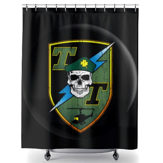 Tropic Thunder Movie Tropic Badge Movie Shower Curtains