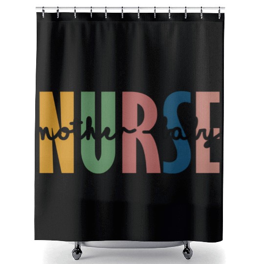Leopard Mother Baby Nurse Nursing Student School Shower Curtains