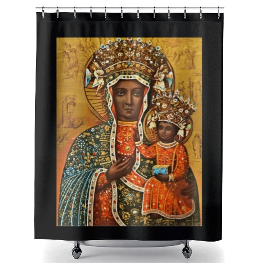 Our Lady Of Shower Curtains