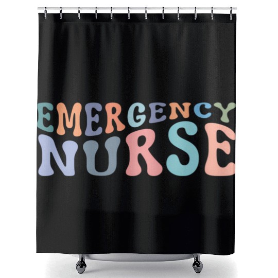Emergency Room Er Nurse Registered Nurse Shower Curtains