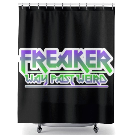 Freaker. Metal Design. Shower Curtains