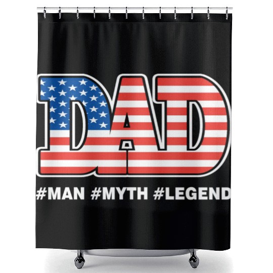 American Dad Unisex Shower Curtains Father Day