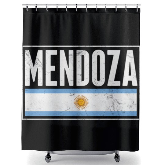 Proud To Be From Doza Argentina Shower Curtains