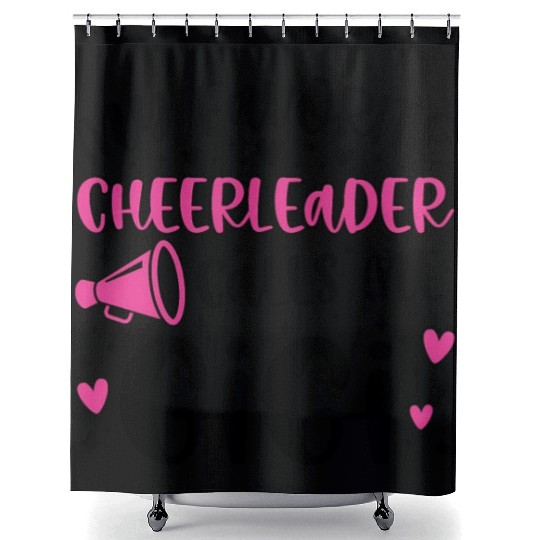 Proud Cheer Gigi Grandma Of A Cheerleader Gigi Shower Curtains