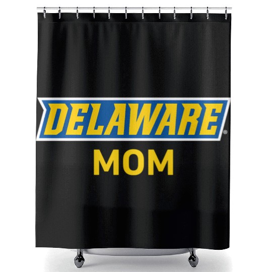 Of Delaware Blue Hens Shower Curtains
