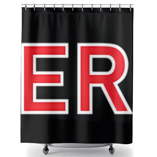 Er Nurse For Rn Lvn Emt Doctor In Medical Field Shower Curtains