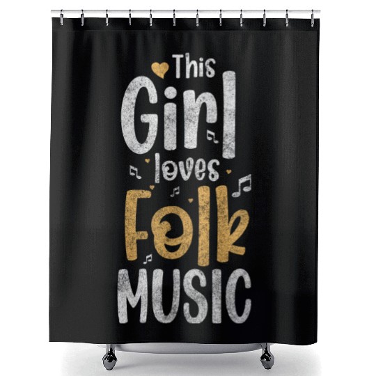 Music Party Orchestra Shower Curtains