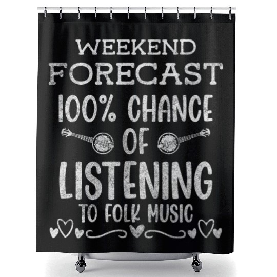 Folk Music Brass Band Orchestra Musicians Shower Curtains