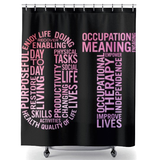 Occupational Therapy Ot Shower Curtains