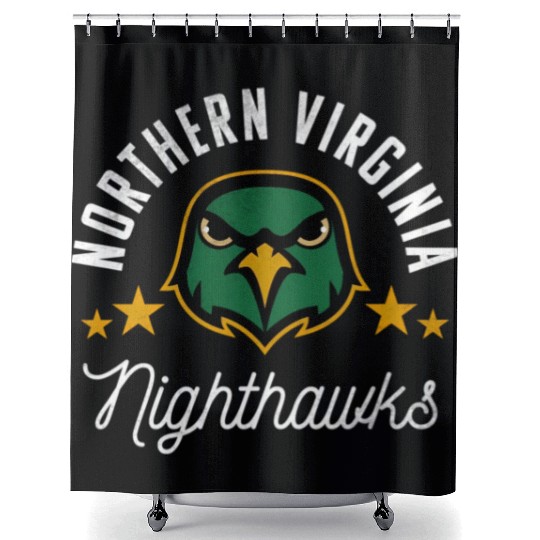 Northern Virginia Community Nvcc Logo Shower Curtains