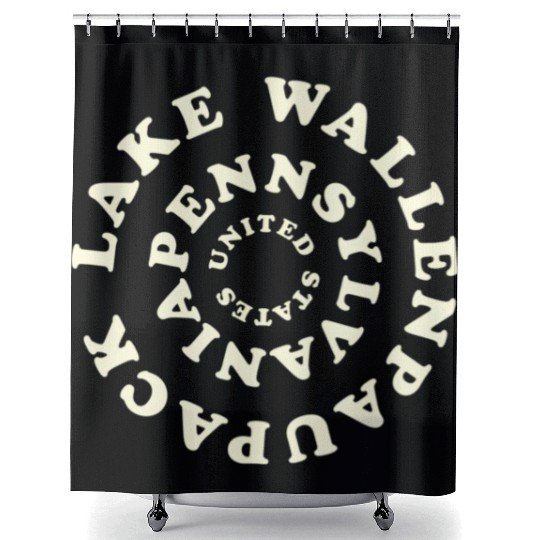 Lake Wallenpaupack Pennsylvania Trees Shower Curtains