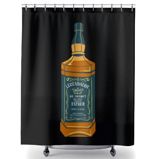 Legendaddy (Happy Father's Day) Shower Curtains